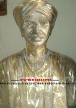 Bronze Statue of komaram bheem