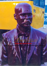 Bronze statue of Sir Ronald Ross